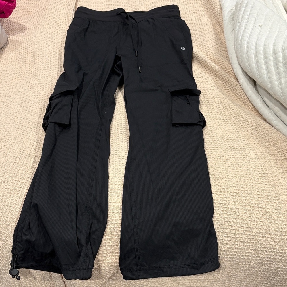 LuluLemon Black Cargo Pants